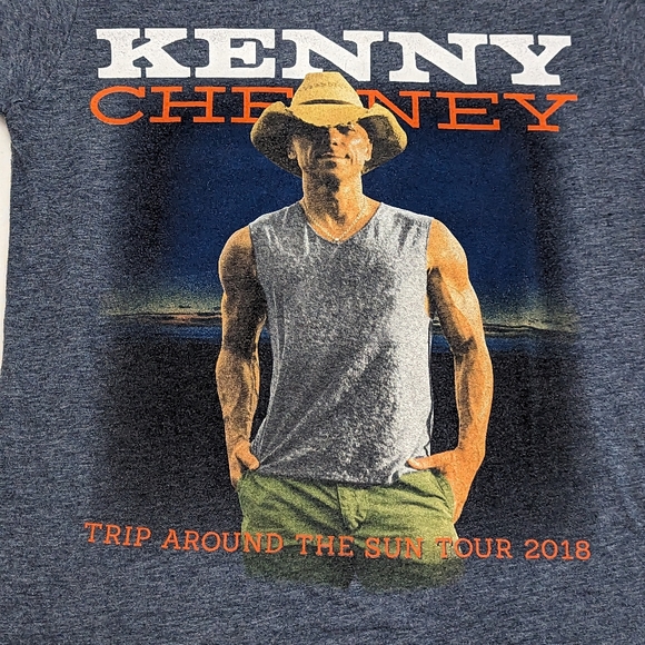 Kenny Chesne Trip Around The Sun Tour 2018 with Concert Locations on Back Small - Picture 3 of 8